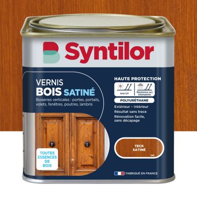 Vernis bois  teck satiné Syntilor 0.5 L