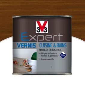 Vernis cuisine et bains V33 Expert teck satin 0,5L