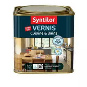 Vernis cuisine et salle de bains incolore Syntilor 0,5 L