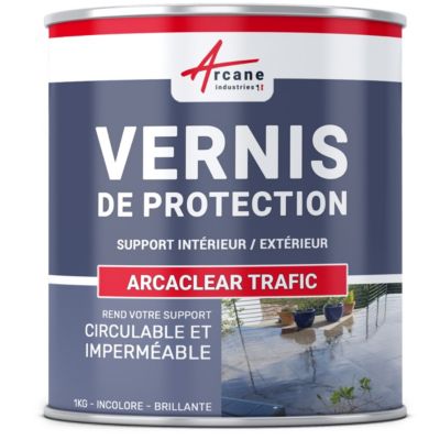 Vernis de protection circulable pour béton et carrelage - ARCACLEAR TRAFIC  - 1 kg - ARCANE INDUSTRIES