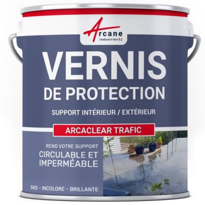 Vernis de protection circulable pour béton et carrelage - ARCACLEAR TRAFIC  - 5 kg - ARCANE INDUSTRIES