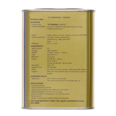 Vernis marin bois incolore brillant 2,5L Syntilor