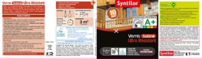 Vernis extérieur Aquaréthane Incolore Syntilor - 0.25 L