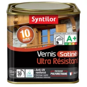 Vernis extérieur Aquaréthane Incolore Syntilor - 0.5 L