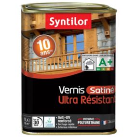 Vernis extérieur Aquaréthane Incolore Syntilor - 1 L