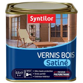 Vernis extérieur BSC Bois exotique Satiné Syntilor - 0.5 L