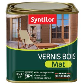 Vernis extérieur BSC Incolore Mat Syntilor - 0.5 L