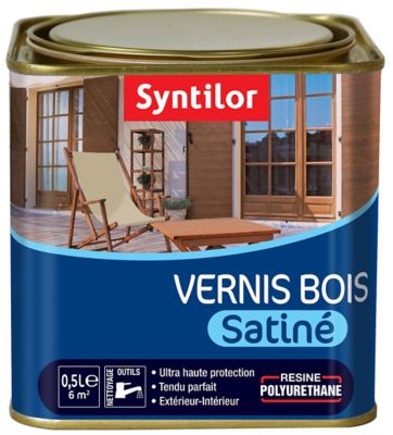 Vernis Bois Satin Incolore 0l5 - BONDEX - 104630