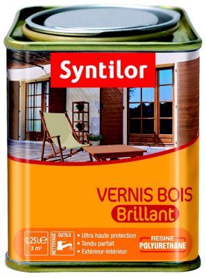 Vernis Bois extérieur BSC Incolore Satiné Syntilor - 2.5 L