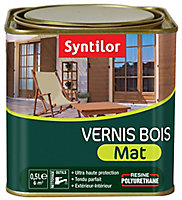 Vernis extérieur BSC Ton chêne clair Mat Syntilor - 0.5 L