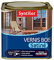 Vernis extérieur BSC Ton chêne clair Satiné Syntilor - 0.5 L