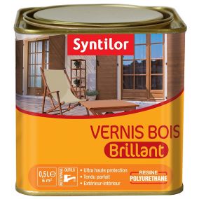 Vernis extérieur BSC Ton chêne doré Brillant Syntilor - 0.5 L
