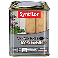 Vernis extérieure et intérieure bois Syntilor 100% invisible incolore mat 0,25L