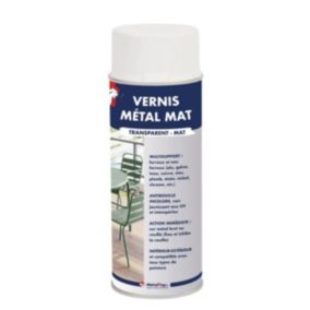 Vernis Metal Mat - Metaltop - Incolore - Bombe 400mL