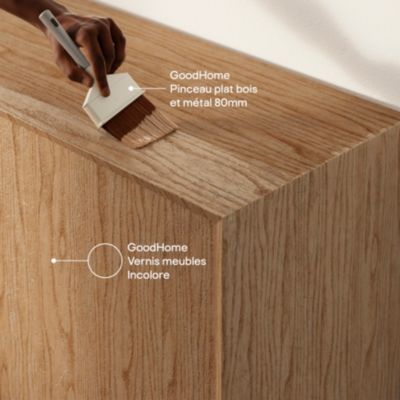 Vernis meubles et boiseries GoodHome mat incolore 250 ml