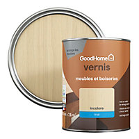 Vernis meubles et boiseries GoodHome mat incolore 750 ml