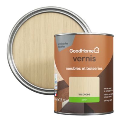 Vernis meubles et boiseries Biosourcé Syntilor incolore mat 0,5L