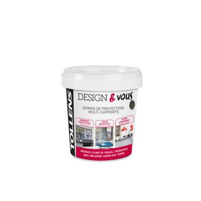 Vernis Plan De Travail Et Credence Tollens Design Vous Incolore Satin 0 4l Castorama