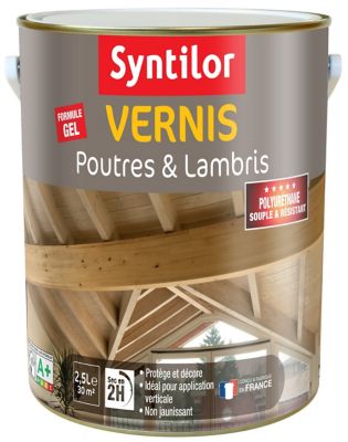 vernis poutre et lambris syntilor incolore naturel 2 5l castorama