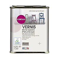 Vernis satin Incolore 0,25 L Colours