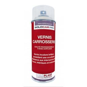 Vernis spray pour carrosserie Solocar 400 ml