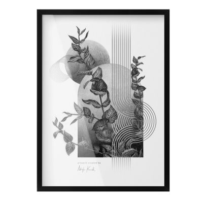 Verre Acrylique Incassable Wallfluent 50x70 cm Noir Pour Galerie Personnelle