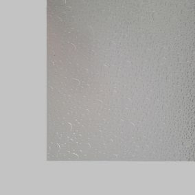 Verre synthétique à motif perle d'eau 1x0.5m Ep2.5mm