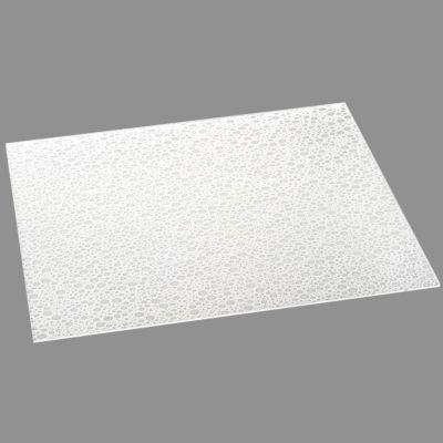 Verre synthétique cristal bulle 100 x 100cm ép.2,5mm