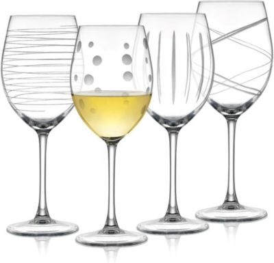 Verres à Vin Gravés Artisanaux en Cristal