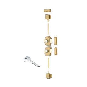 Verrou 4 points à bouton Bricard ø26 mm droit