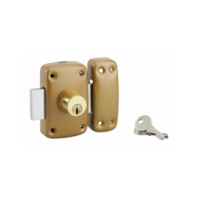 Verrou 9014 à double entrée, cylindre diamètre 23 x 40 mm, 3 clés - SP