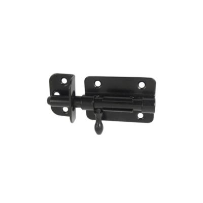 Verrou de box Afbat porte de cadenas noir ø8 mm