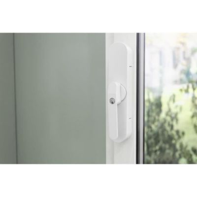 Verrou de sécurité porte de terrasse - ABUS - WINTECTO One FCA4100 W - Technologie SmartX™, capteur d'alarme 3D, contrôle v