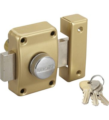Lot De 3 Verrous De Sécurité Pour Porte – étoile 60 Mm Avec 3 Clés