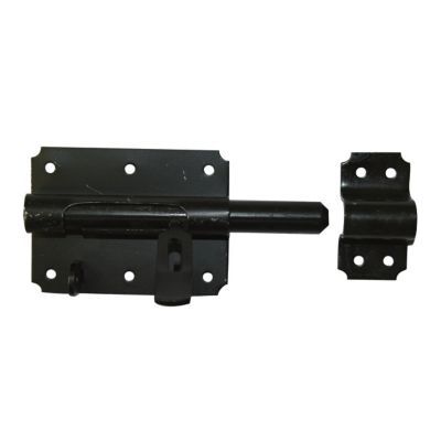 Verrou porte cadenas Afbat noir ø14 mm