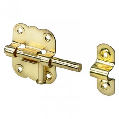Verrou à poussoir acier HETTICH, L.33 x l.35 mm | Castorama