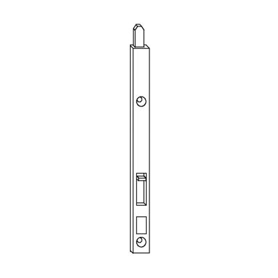 Verrou à tétière bout carré bois L 430mm - FERCO - B-01011-00-0-1