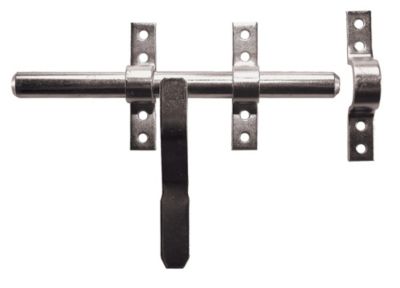 Verrou vervelle 16mm zingué blanc - MERMIER - M-441163