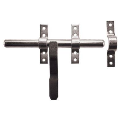 Verrou vervelle 16mm zingué blanc - MERMIER - M-441163