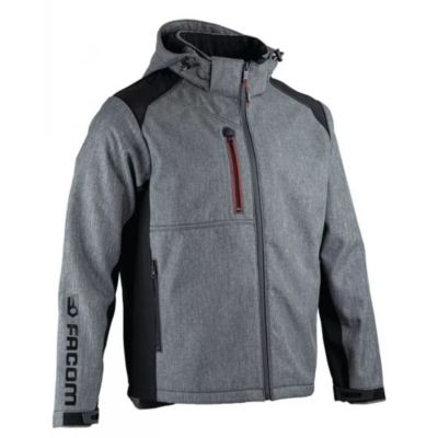 Veste Softshell Facom bicolore TRIAL Gris M