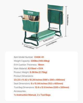 Tabouret Genoux Réglable – Le Jardinage Sans Mal De Dos Ni De Genoux, C'est Possible !
