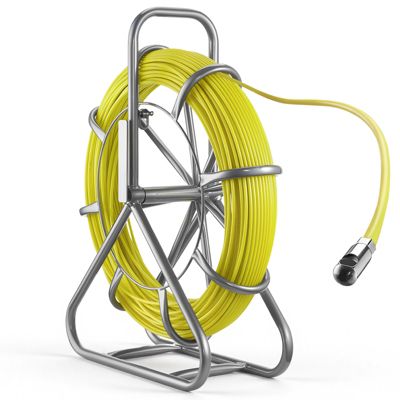 VEVOR Aiguille Électricien Support Tire Fils Électrique Fibre Verre 100 m 6,3 mm