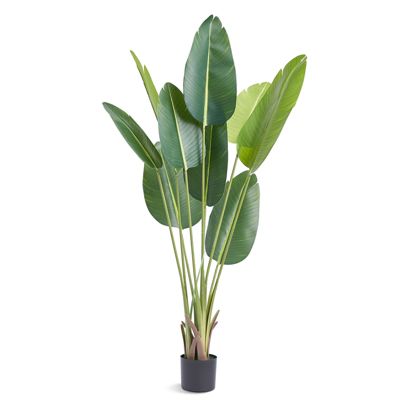 VEVOR Arbre artificiel 1524 mm, palmier oiseau de paradis. Pot inclus. Décoration intérieur/extérieur, maison, bureau, commerce.