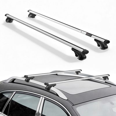 VEVOR Barres Transversales de Toit 142 cm 90 kg pour Rails de Toit Surélevés