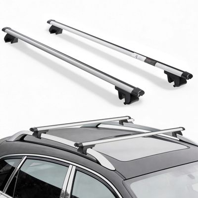 VEVOR Barres Transversales de Toit Charge 100 kg pour Rails de Toit Surélevés
