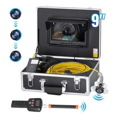 VEVOR Camera inspection 30m: localisateur 512Hz, ecran 9 auto ...