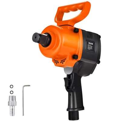 VEVOR Clé à Choc Pneumatique 25,4 mm Mécanisme Impact Double Marteau Max 1626 Nm