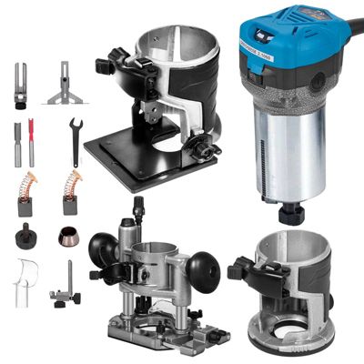 VEVOR Défonceuse électrique 220V pour bois, idéale pour la transformation du bois et la fabrication de meubles.