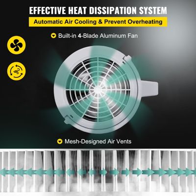 VEVOR Distillateur d'eau 4 L en acier inoxydable 750W, produit 1 L h d'eau pure pour hôpitaux et usage domestique.