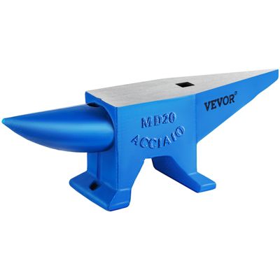 VEVOR Enclume forgeron 44.1 lbs (20kg). Pour forger, riveter, aplatir, former le métal.